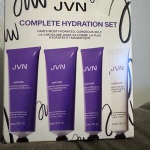 JVN Nurture Hydration Set - Purple and White